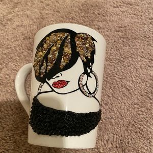 Custom “Lydia” coffee/tea mug
